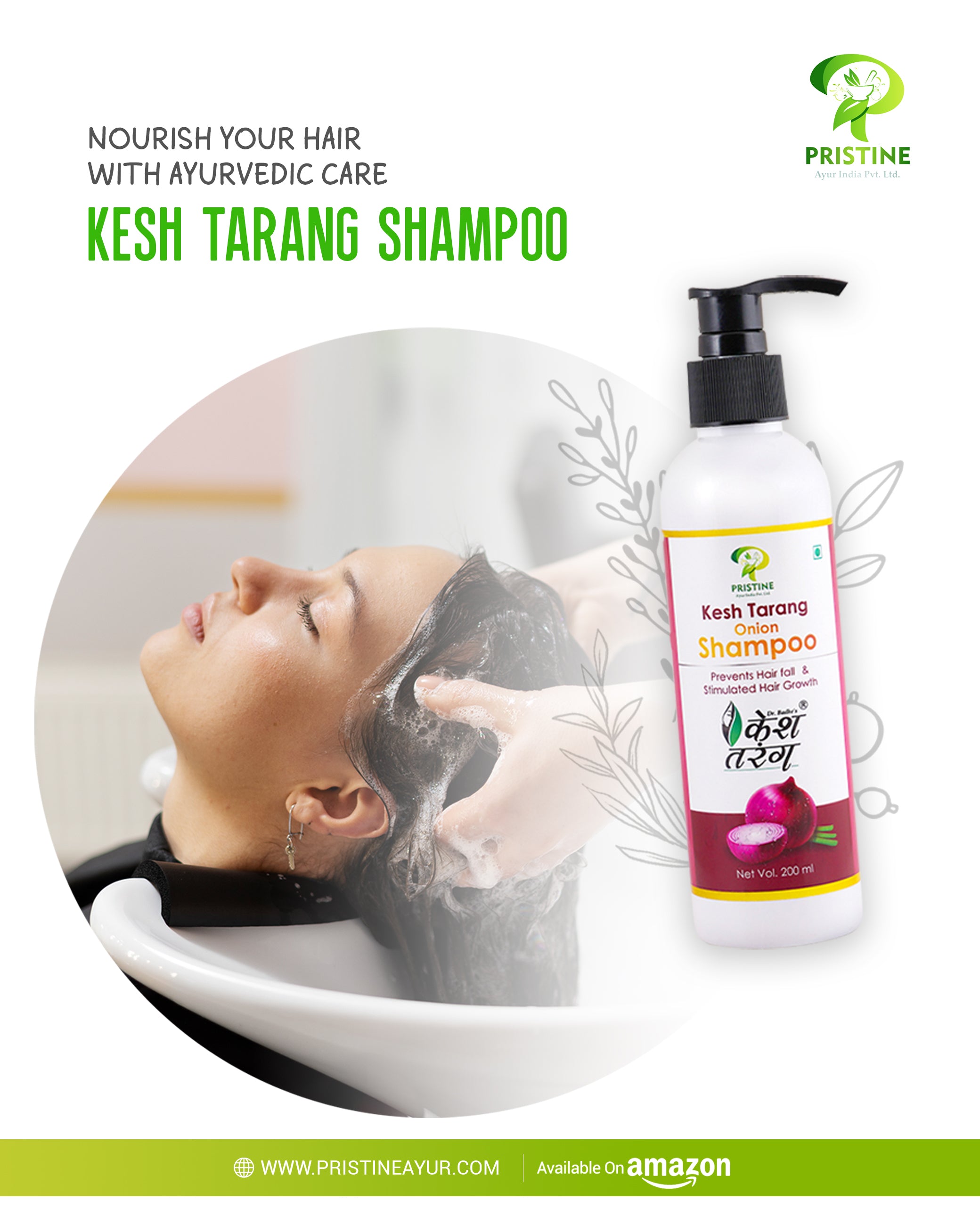 Kesh Tarang Onion Shampoo