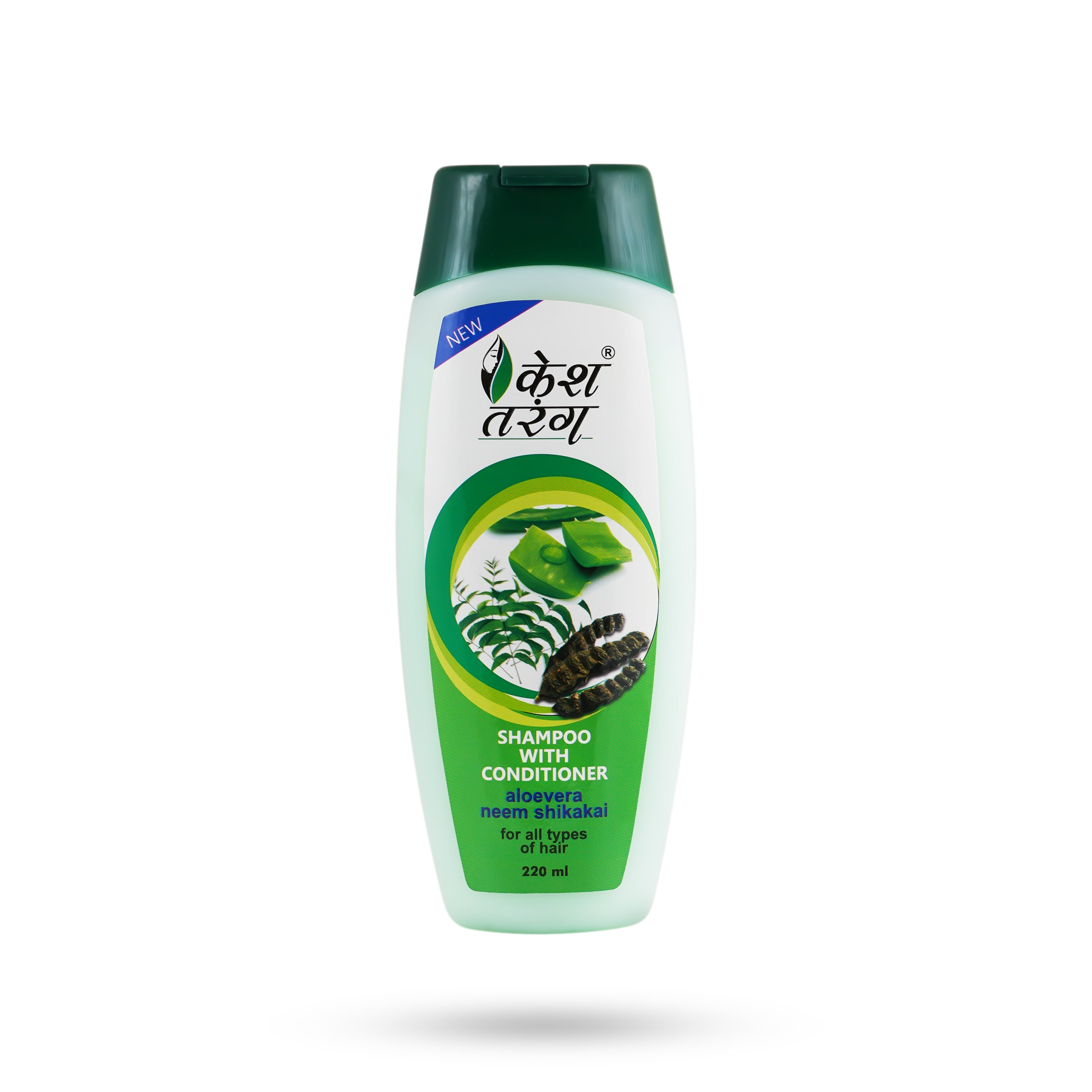 Kesh Tarang Shampoo : Aloe-Neem-Shikekai - केश तरंग शैम्पू (अलो- निम-शिकेकाई)